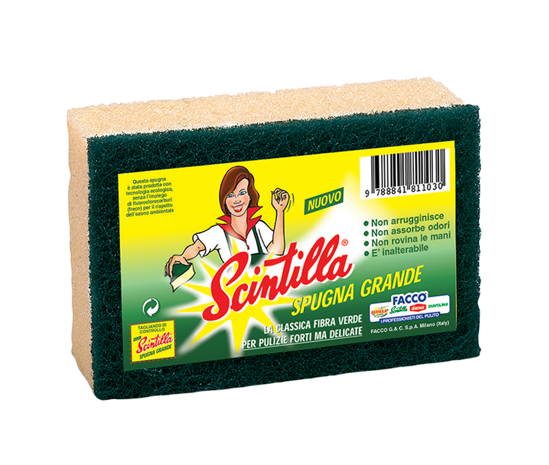 SPUGNA ABRASIVA SCINTILLA GIG.